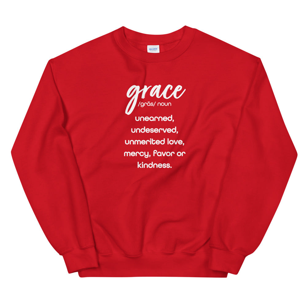 “Defining Grace” Unisex Sweatshirt (5828133748904)