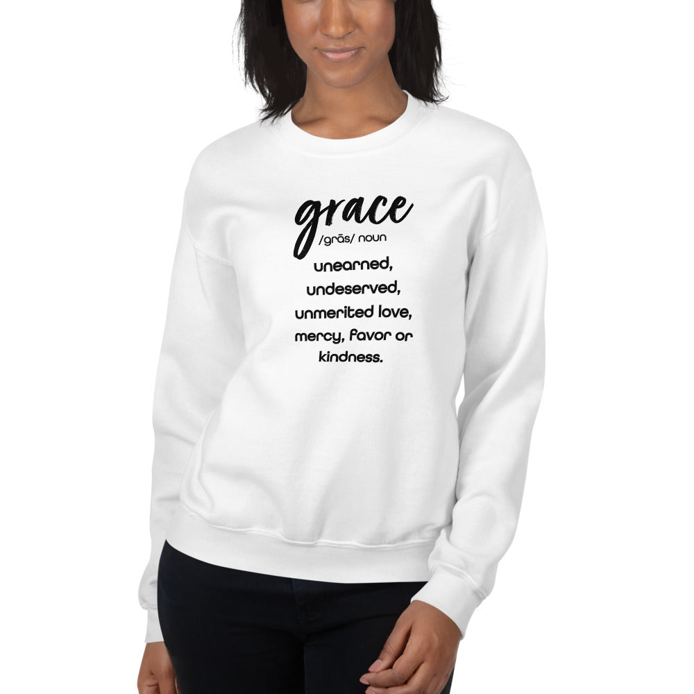 “Defining Grace” Unisex Sweatshirt (5828133748904)